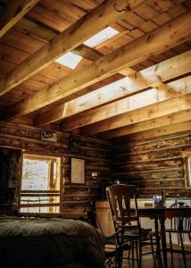 Posezení v ubytování Rustic Ridge