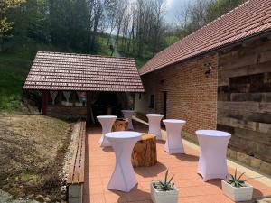 Zahrada ubytování Vila Countryhouse Pijevci