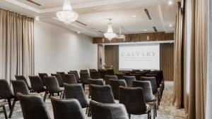 Área de negócios e/ou sala de conferências em CALVARY Hotel & Restaurant Vilnius