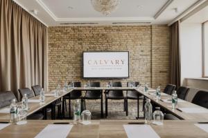 Área de negócios e/ou sala de conferências em CALVARY Hotel & Restaurant Vilnius