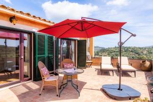 Balkón nebo terasa v ubytování App mit Dachterrasse Panoramablick
