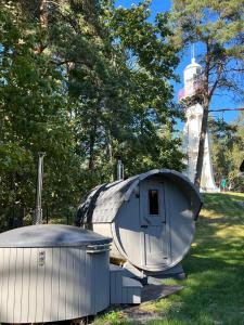 Zahrada ubytování Camping Noras