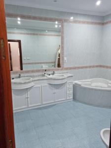 Phòng tắm tại Piso Levante