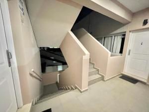 a view of a staircase in a house at Altos de Artusi in Concepción del Uruguay