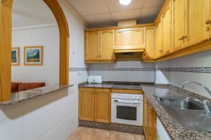 Kuchyňa alebo kuchynka v ubytovaní Villa Matías