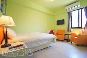 TV/Unterhaltungsangebot in der Unterkunft Kinmen Line In Bed and Breakfast