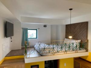 TV a/nebo společenská místnost v ubytování B475house