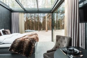 Postel nebo postele na pokoji v ubytování Levi OloResort