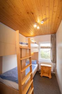 Postel nebo postele na pokoji v ubytování Ferienhaus BIRKENECK