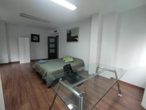 Postel nebo postele na pokoji v ubytování Apartamento Puerta Nueva (Universidad la Merced)