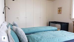 Ein Bett oder Betten in einem Zimmer der Unterkunft Casa Teatro Panoramico 5 Star Holiday House