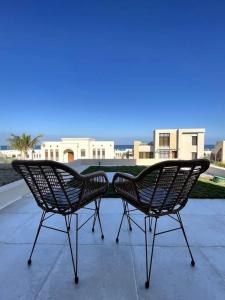 Rõdu või terrass majutusasutuses Turquaze Guesthouse