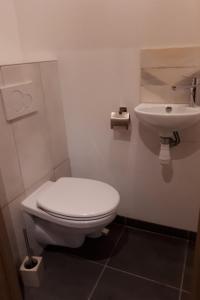 Kúpeľňa v ubytovaní Gite 2 pièces Parc des Chamois piscine chauffée + 21 fotografií
