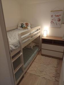 Posteľ alebo postele v izbe v ubytovaní Cottage neuf - Forêt de Tronçais