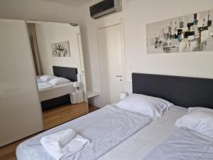 Postel nebo postele na pokoji v ubytování Premium Apartment Maj **** + 37 fotografií