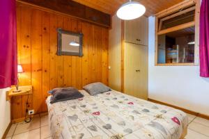 Posteľ alebo postele v izbe v ubytovaní Appartement spacieux à Saint-Sorlin-d'Arves 87 m² vue montagne
