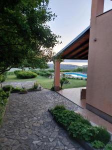 Zahrada ubytování Villa Mery