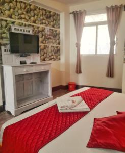 Postel nebo postele na pokoji v ubytování Mysa Homestays