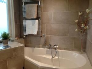 Koupelna v ubytování De Lijster