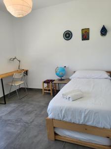 Posteľ alebo postele v izbe v ubytovaní Family house with nice garden 10min from Sanlúcar