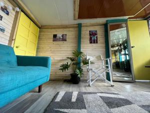 Fotografie z fotogalerie ubytování Palu Ecoaldea, Cabañas glamping en medio del bosque v destinaci Tenjo