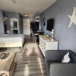 TV a/nebo společenská místnost v ubytování Oceanview Efficiency DW711