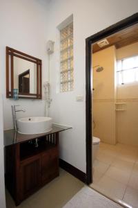 Koupelna v ubytování Nunu Haus Guest House