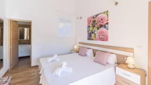 Posteľ alebo postele v izbe v ubytovaní Casita El Puerto Vélez-Málaga by Ruralidays + 14 fotografií