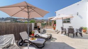 Balkón alebo terasa v ubytovaní Villa ManuelG Nerja by Ruralidays
