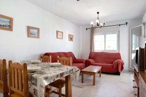 Χώρος καθιστικού στο Piso Fábrica - Solo Familias