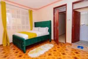 Postel nebo postele na pokoji v ubytování Cherry Homes