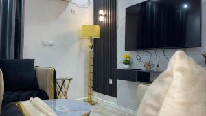 Kuchyň nebo kuchyňský kout v ubytování Suna' a Home Bonapriso
