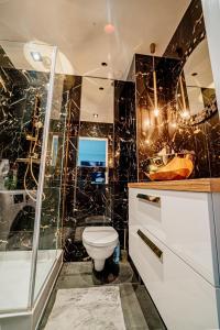 Koupelna v ubytování Apartament Pod Skrzydłami Aniola