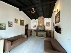 Posezení v ubytování Ara E Vjeter Resort