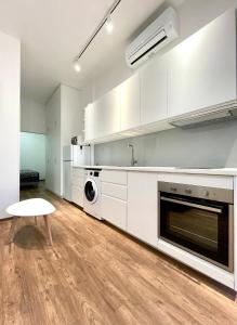 Dapur atau dapur kecil di Nala Apartment