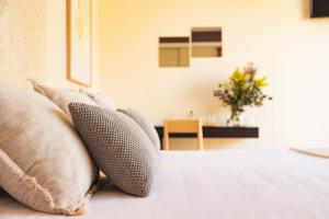 Postel nebo postele na pokoji v ubytování Eco-Hotel Doña Mayor