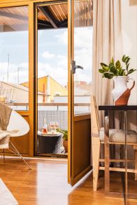Balkón nebo terasa v ubytování Eco-Hotel Doña Mayor
