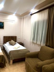 Letto o letti in una camera di Guest House Anahit Ijevan