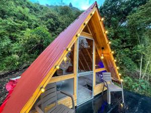 Zahrada ubytování Palu Ecoaldea, Cabañas glamping en medio del bosque