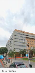 Budynek, w którym mieści się apartament