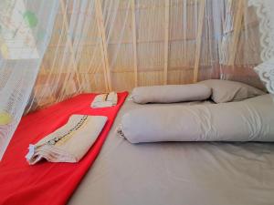 Krevet ili kreveti u jedinici u okviru objekta GAM BAY bungalow's