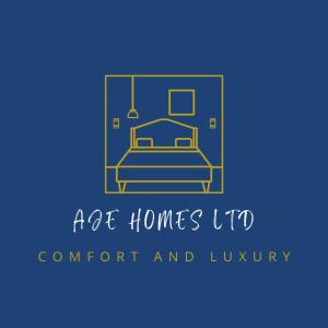 aces homes inc logo with a picture of a bed at Rydal house with office space newly refurbished in Newton-le-Willows