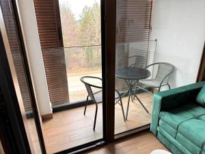 Istumisnurk majutusasutuses Lexi Borovi apartman