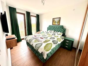 Voodi või voodid majutusasutuse Lexi Borovi apartman toas