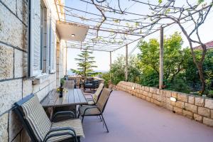 Balkón alebo terasa v ubytovaní Dubrovnik SEA VIEW MAGNOLIA APARTMENTS