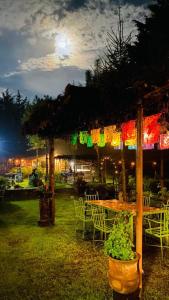 Zahrada ubytování Rancho Cumbre Monarca