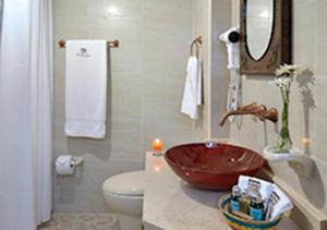 Koupelna v ubytování Hotel Dorado Plaza Boutique Calle del Arsenal