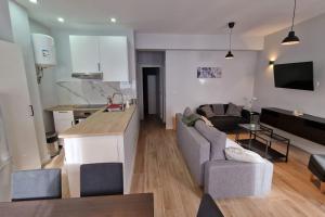 מטבח או מטבחון ב-Loft en Madrid junto al metro.