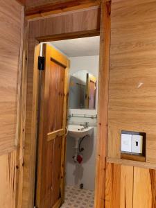 Koupelna v ubytování Đà Lạt Củi Homestay + 37 fotografií