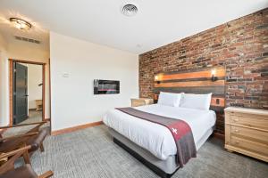 Letto o letti in una camera di Hotel Leavenworth